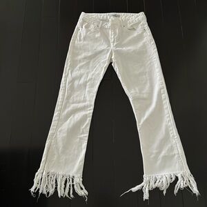 Zara Basic 1975 Denim white jeans size 4